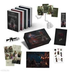 Kazazede 4 Kitap (Ciltli  - Kutu)