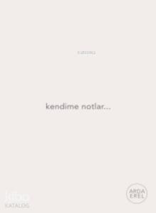 Kendime Notlar; Defter (Beyaz)