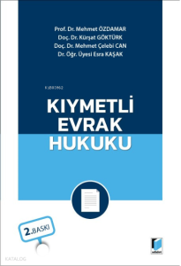 Kıymetli Evrak Hukuku