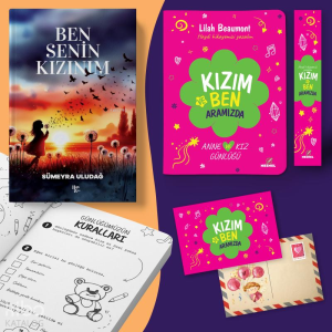 Kızım ve Ben - Ben Senin Kızınım ikili Set (Ayraç ve Kartpostal İlaveli)