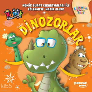 Komik Çıkartmalarım - Dinozorlar