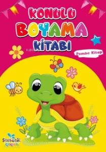 Konulu Boyama Kitabı - Pembe Kitap