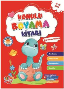 Konulu Boyama Serisi-Kırmızı Kitap 4-5 Yaş