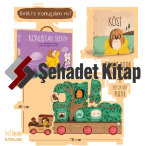 Kösi - Konuşkan Trenim 19 Parça Puzzle ve Kitap