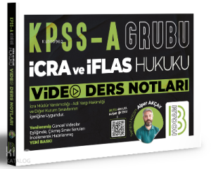 KPSS A Grubu Ticaret Hukuku Video Ders Notları