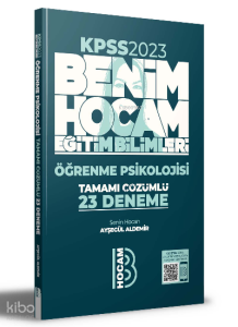 KPSS Eğitim Bilimleri Ölçme ve Değerlendirme Tamamı Çözümlü 23 Deneme