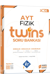 KR Akademi 2026 AYT Twins Fizik Soru Bankası