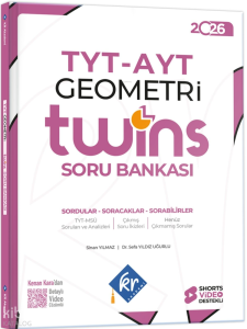 KR Akademi 2026 TYT - AYT Twins Geometri Soru Bankası