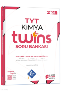 KR Akademi 2026 TYT Twins Kimya Soru Bankası