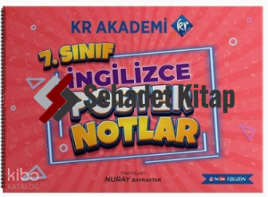 Kr Akademi 7. Sınıf İngilizce Poster Notlar