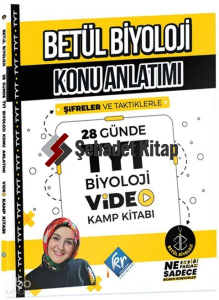 Kr Akademi Betül Hoca Biyoloji Konu Anlatımı 28 Günde TYT Biyoloji Video Kamp Kitabı