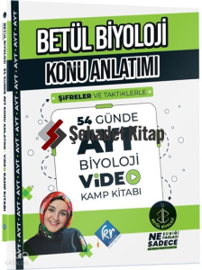 Kr Akademi Biyoloji Konu Anlatımı 54 Günde AYT Biyoloji Video Kamp Kitabı