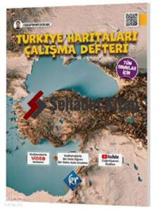 Kr Akademi Coğrafyanın Kodları Türkiye Haritaları Çalışma Defteri (Tüm Sınavlar İçin)