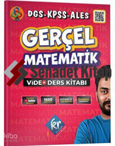 KR Akademi Gerçel Matematik DGS KPSS ALES Video Ders Kitabı