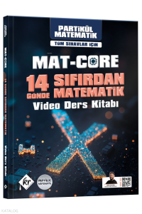 KR Akademi Partikül Matematik Mat-Core 14 Günde Sıfırdan Matematik Video Ders Kitabı