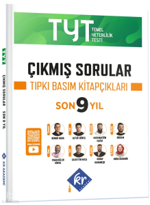 KR Akademi TYT Çıkmış Sorular Son 9 Yıl Tıpkı Basım Kitapçıkları