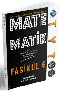 Kr Akademi TYT Matematik El Yazısı Konu Anlatım 6. Fasikül