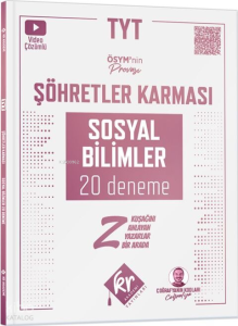 KR Akademi TYT Şöhretler Karması Sosyal Bilimler 20 Deneme