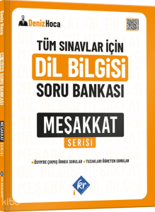KR Akademi Yayınları Deniz Hoca Tüm Sınavlar İçin Meşakkat Serisi Dil Bilgisi Soru Bankası