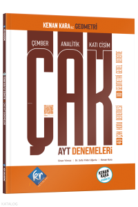 KR Akademi Yayınları Kenan Kara İle ÇAK AYT Denemeleri