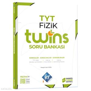 KR Akademi Yayınları TYT Twins Fizik Soru Bankası