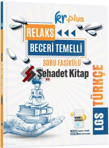 KR Plus 8. Sınıf LGS Türkçe Relaks Soru Fasikülü