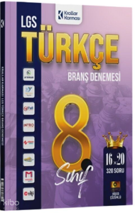 Krallar Karması 8. Sınıf LGS Türkçe 16 x 20 Branş Denemeleri