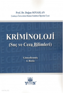 Kriminoloji ;(Suç ve Ceza Bilimleri)