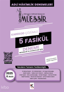 Kuram Kitap Müessir Adli Hakimlik Denemeleri - 2025 Karekod Cözümlü