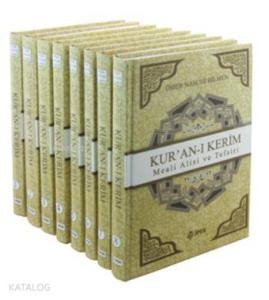 Kuran-ı Kerimin Türkçe Meali ve Tefsiri 8 Cilt Takım