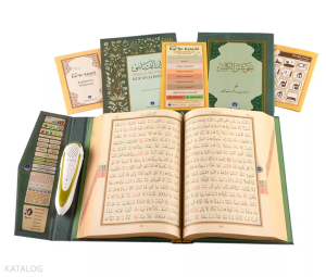 Kuran Okuyan Kalem Seti (Yeşil - Cami Boy)