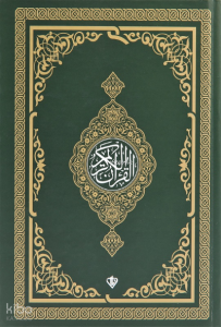 Kuranı Kerim Yeşil Orta Boy Renkli Bilgisayar Hattı Ali El Kari İmlası