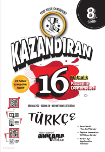 LGS Kazandıran 16 Haftalık Türkçe Kazanım Denemeleri