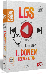 LGS Tüm Dersler 1.Dönem Tekrar Kitabı