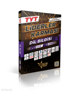 Liderler Karması TYT Dil Bilgisi Video Çözümlü 20 Yayın 40 Deneme