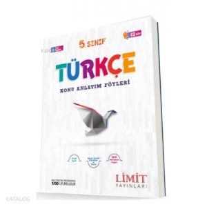 Limit 5.Sınıf Türkçe Konu Bitirme Föyü