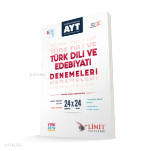 Limit Ayt 24' Lü Türk Dili Ve Edebiyatı Denemeleri