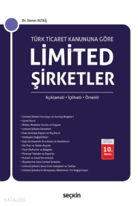 Limited Şirketler;(Açıklamalı, İçtihatlı, Örnekli)