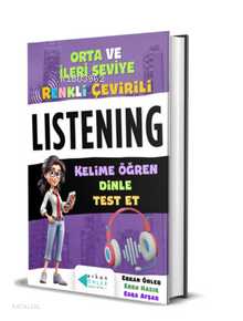 Listening;Kelime Öğren - Dinle - Test Et