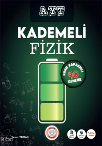 Mantık Yayınları AYT Kademeli Fizik Denemeleri