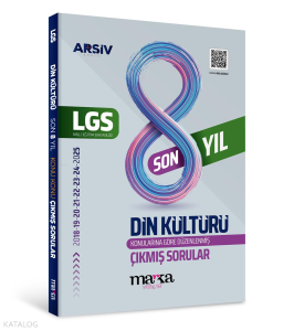 Marka Yayınları LGS Din Kültürü Konu Konu Çıkmış Sorular Son 8 Yıl