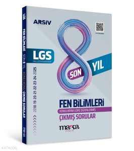 Marka Yayınları LGS Fen Bilimleri Konu Konu Çıkmış Sorular Son 8 Yıl