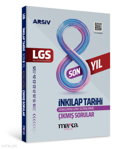 Marka Yayınları LGS İnkilap Konu Konu Çıkmış Sorular Son 8 Yıl