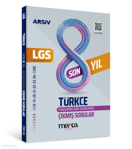 Marka Yayınları LGS Türkçe Konu Konu Çıkmış Sorular Son 8 Yıl