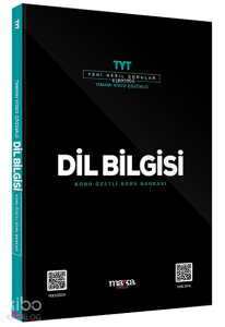 Marka Yayınları TYT Dil Bilgisi Konu Özetli Yeni Nesil Soru Bankası Tamamı Video Çözümlü