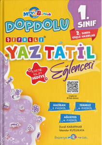 Mavi Boncuk Akademi 1. Sınıf Şifreli Yaz Tatil Eğlencesi