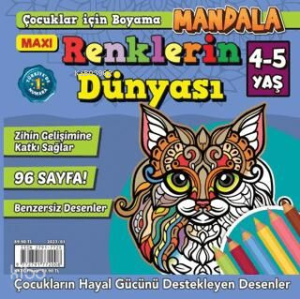 Maxi Renklerin Dünyası Çocuklar İçin Boyama 5