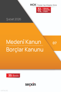 Medeni Kanun - Borçlar Kanunu