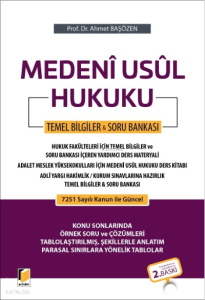 Medeni Usul Hukuku Temel Bilgiler & Soru Bankası