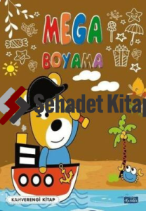Mega Boyama-Kahverengi Kitap